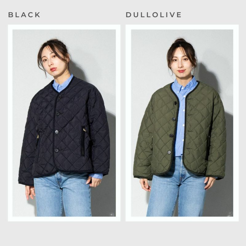 ジムフレックス GYMPHLEX キルトダウンカラーレスジャケット