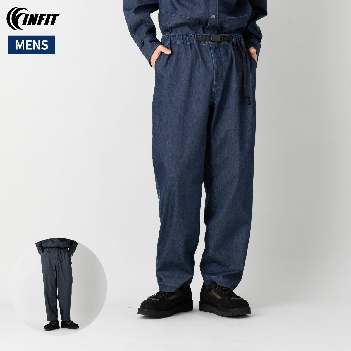 インフィット INFIT 多機能ポケット カーゴショートパンツ メンズ 春