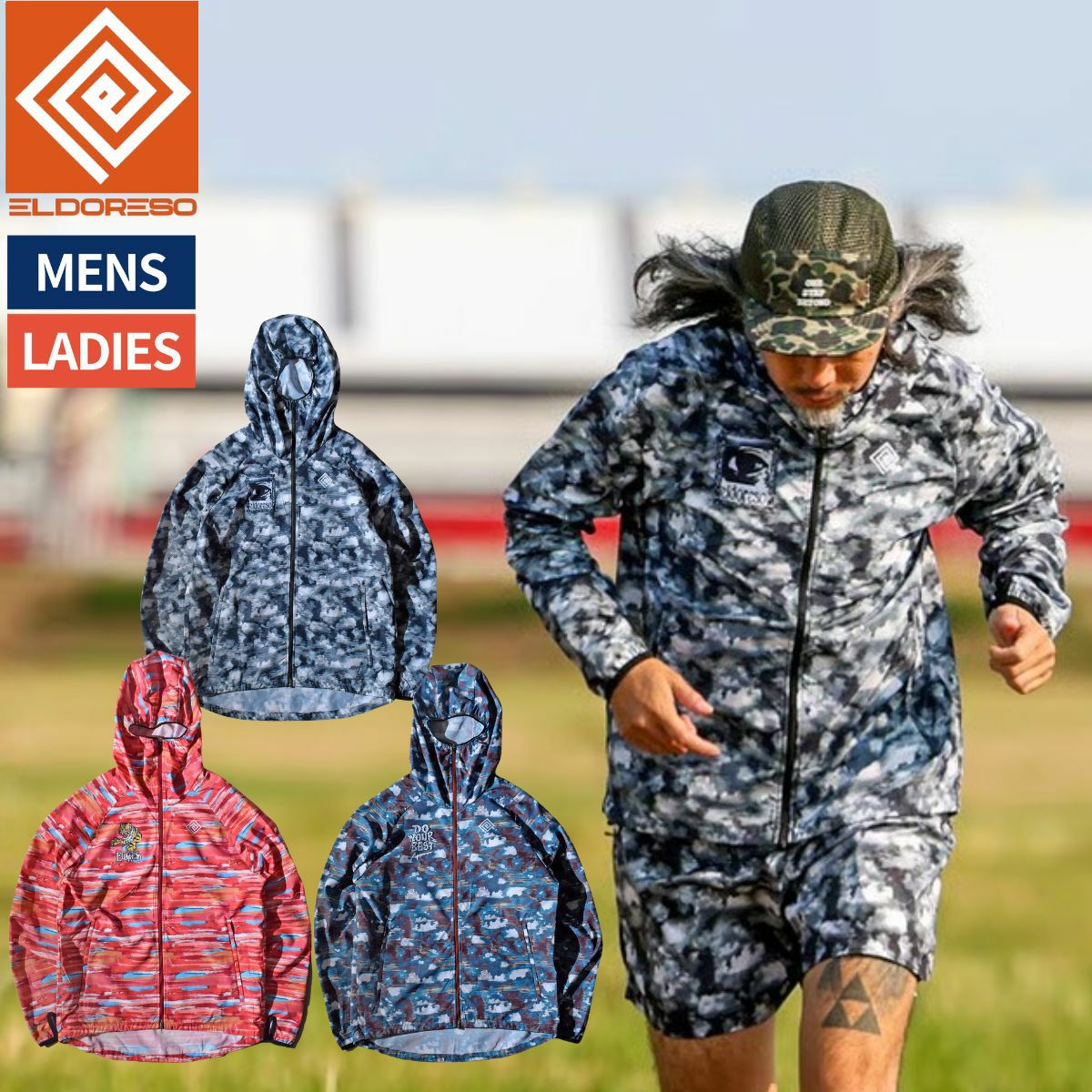 エルドレッソ ELDORESO Joshua Parka メンズ レディース ユニセックス