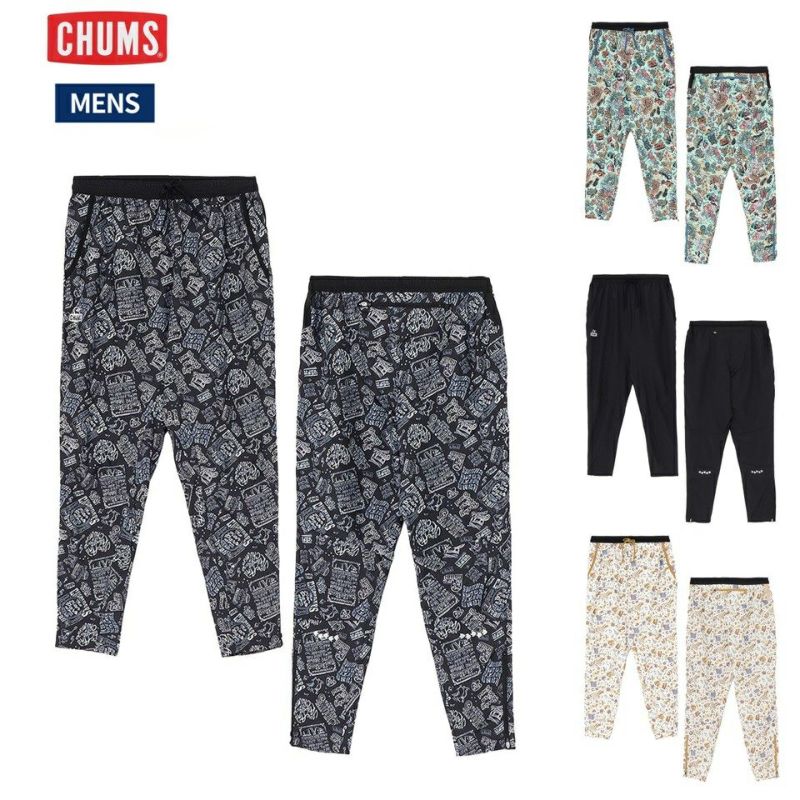 チャムス CHUMS ランニングパンツ Running Pants ロングパンツ 撥水