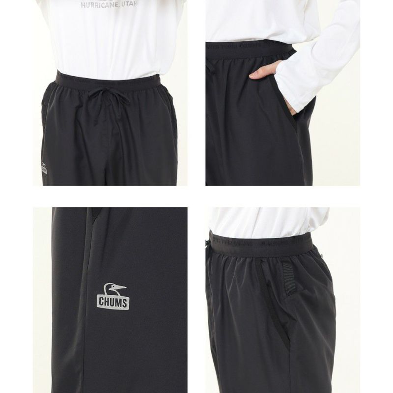 チャムス CHUMS ランニングパンツ Running Pants ロングパンツ 撥水