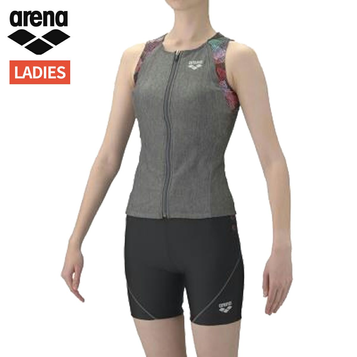 アリーナ arena すらっとセパ フィットネスセパレーツ(カバーバック