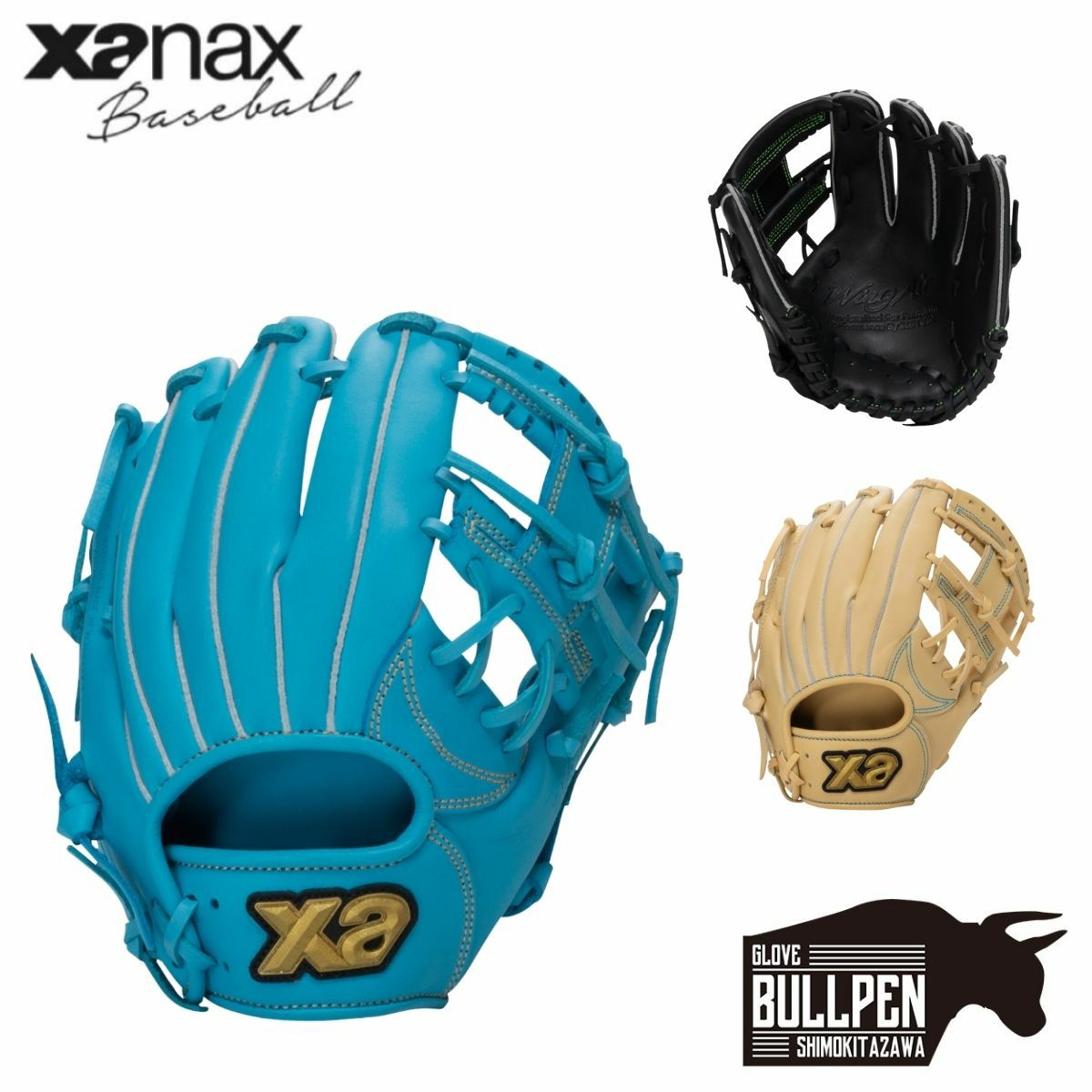 ザナックス XANAX ウイングエアー 少年軟式用グラブ オールラウンド用 AM1型 サイズM ジュニア ベースボールマリオ 野球 軟式 グローブ 逆とじ 左投げ用あり BJG26AM1W ザナックス XANAX ウイングエアー 少年軟式用グラブ オールラウンド用