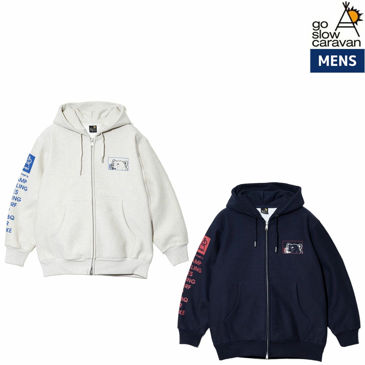 ゴースローキャラバン go slow caravan ヘビースウェット×裏ワッフル