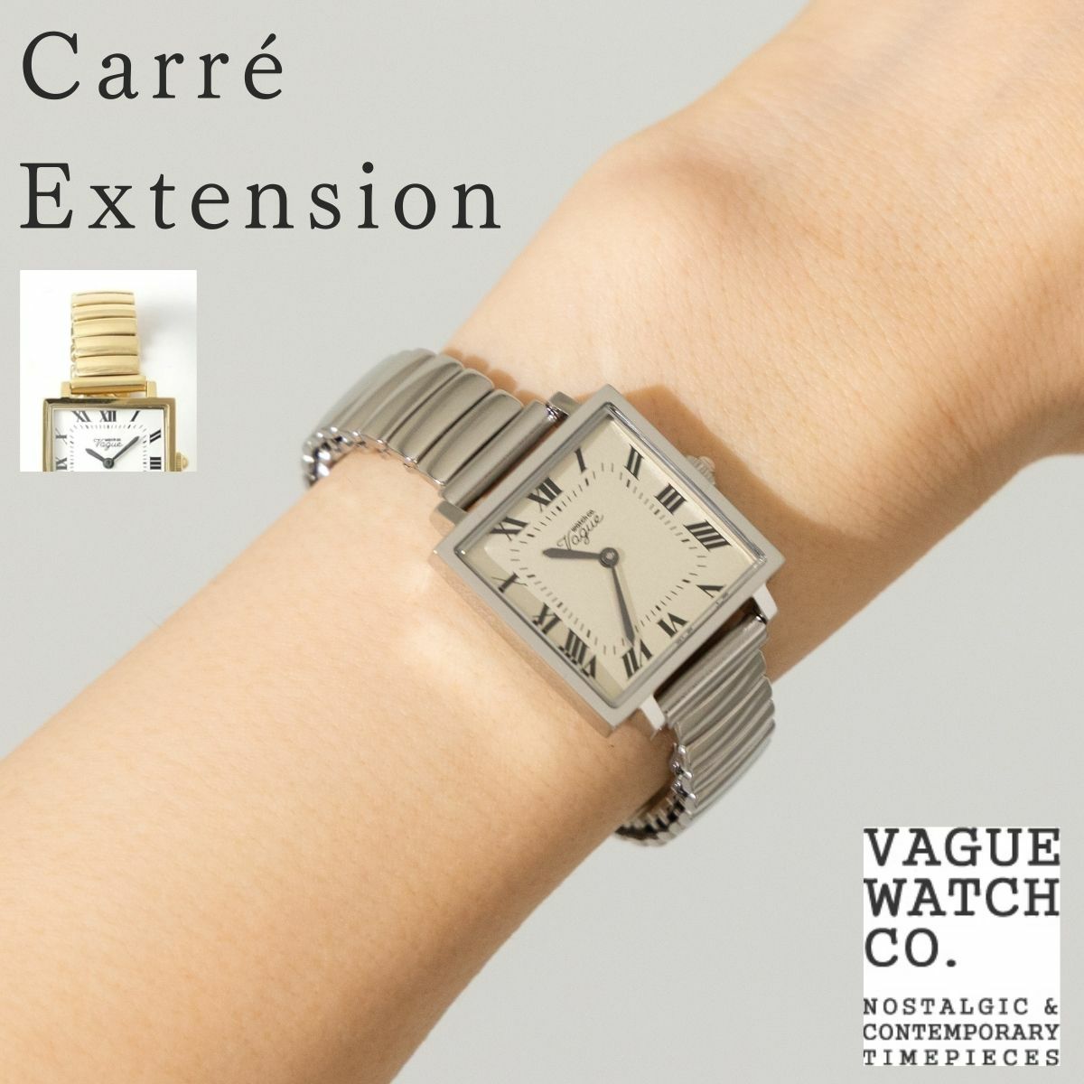 ヴァーグウォッチ Carre Extension VAGUE WATCH | スポーツマリオ公式