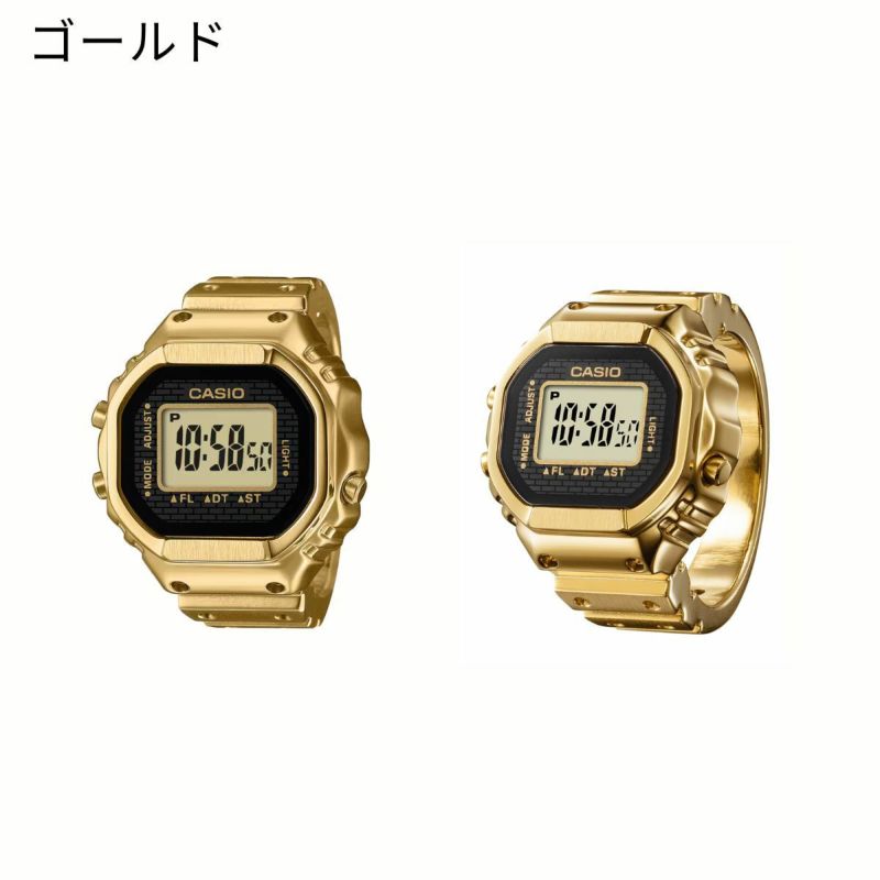 カシオ リングウォッチ 金 ゴールド CASIO RING WATCH GOLD カシオ計算機のリング型ウォッチに新色ゴールドが登場 オンラインで