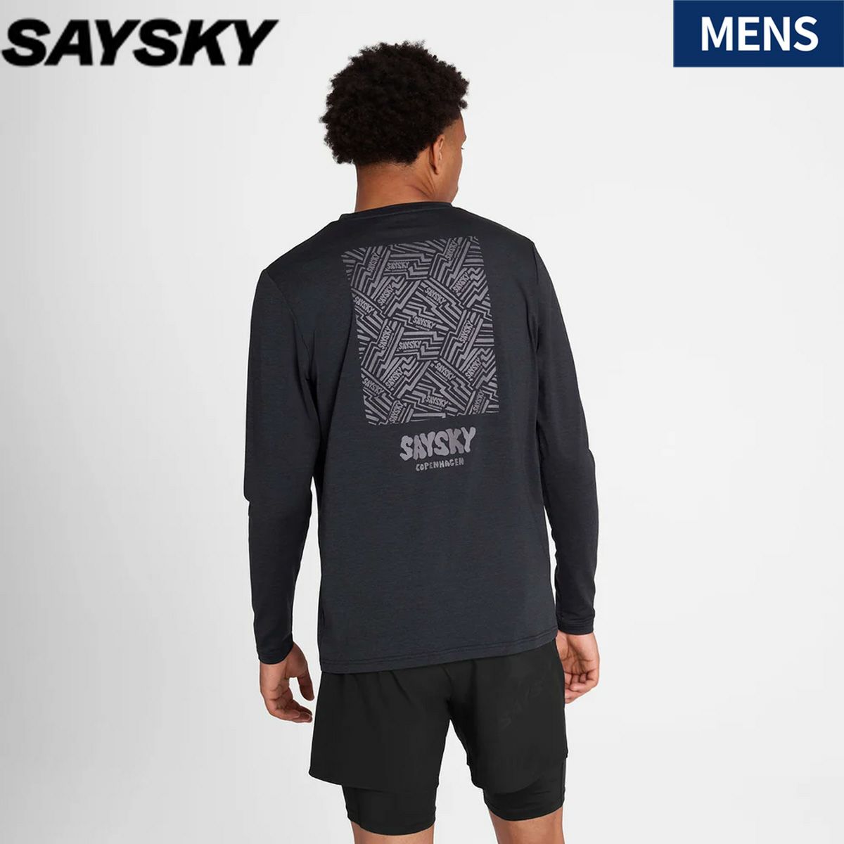 セイスカイ ランニングTシャツ（ロングスリーブ）メンズ SAYSKY