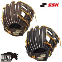 エスエスケイ SSK 【専用グラブ袋付き】プロエッジシリーズB 硬式用グラブ 内野手用 6S 一般 proedge ブラック オレンジ 【ベースボールマリオ】 野球 硬式 グローブ 高校野球 大学 社会人 PKB844 エスエスケイ SSK 専用グラブ袋付き プロエッジシリーズB 硬式用グラブ