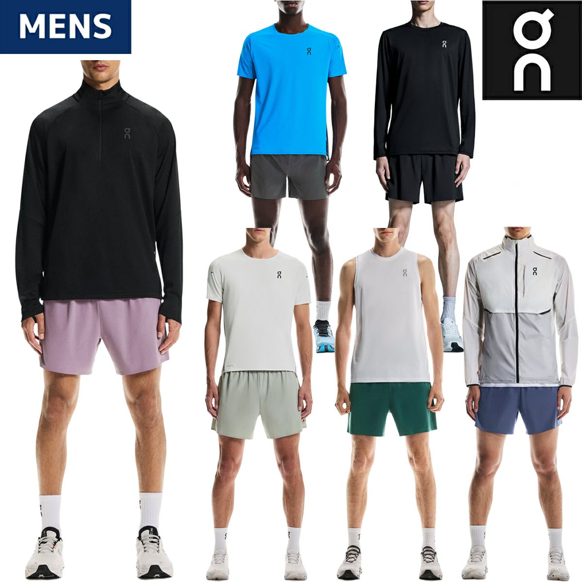 オン 5インチパフォーマンスショーツ メンズ on 5